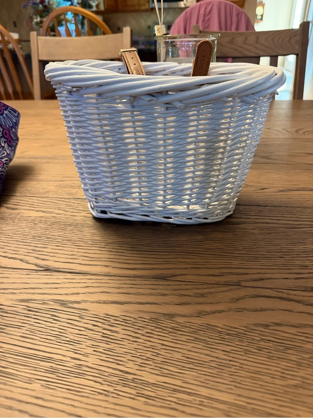 small Bike wicker basket